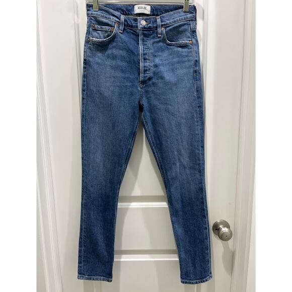 Agolde Nico Jean Slim Fit Jeans Sz 26 - Picture 1 of 8